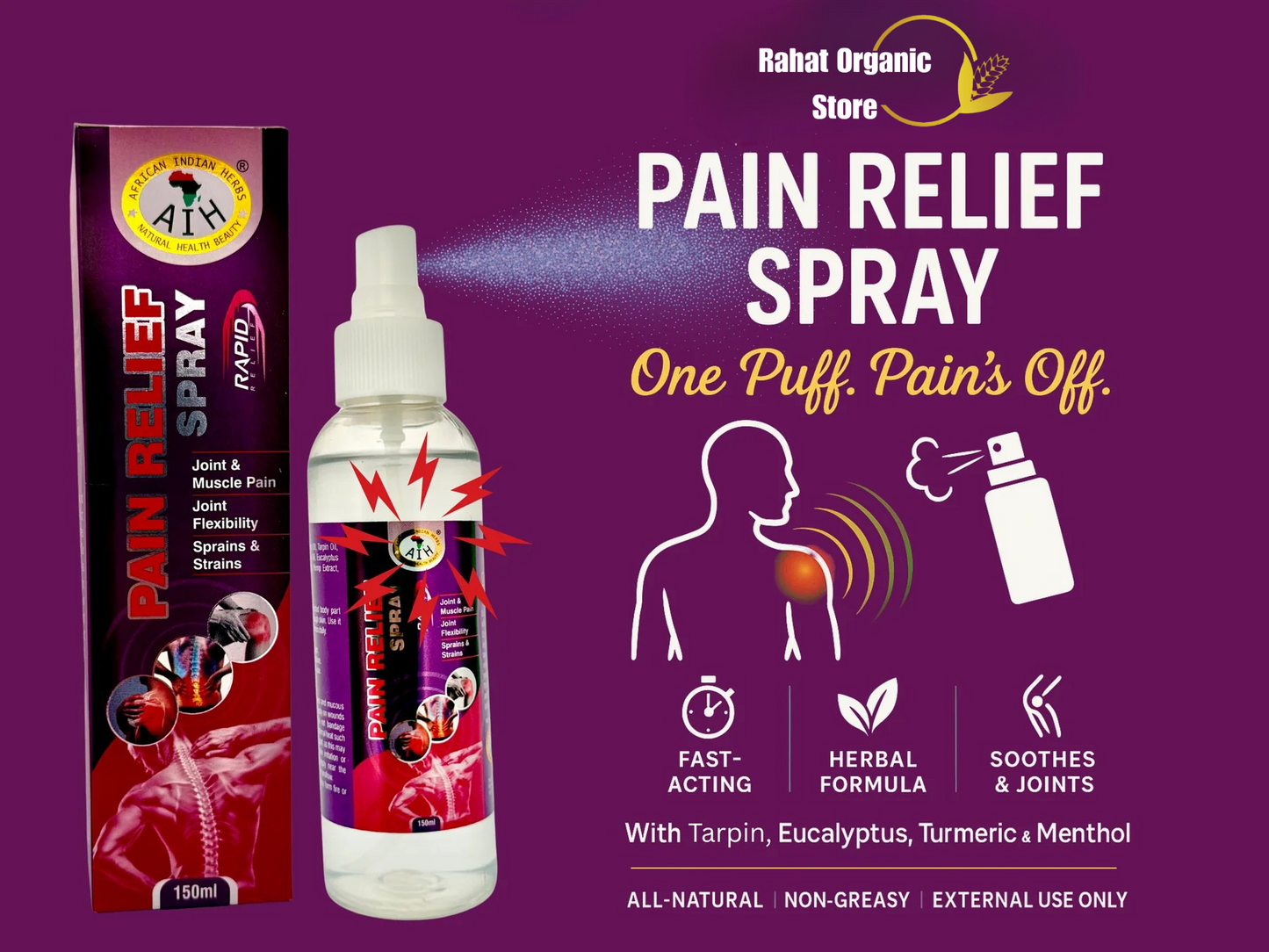 Pain Relief Spray 150ml