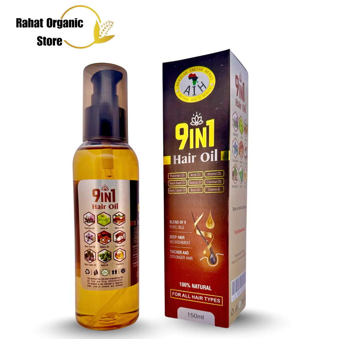 9in1 Organic Hair Oil