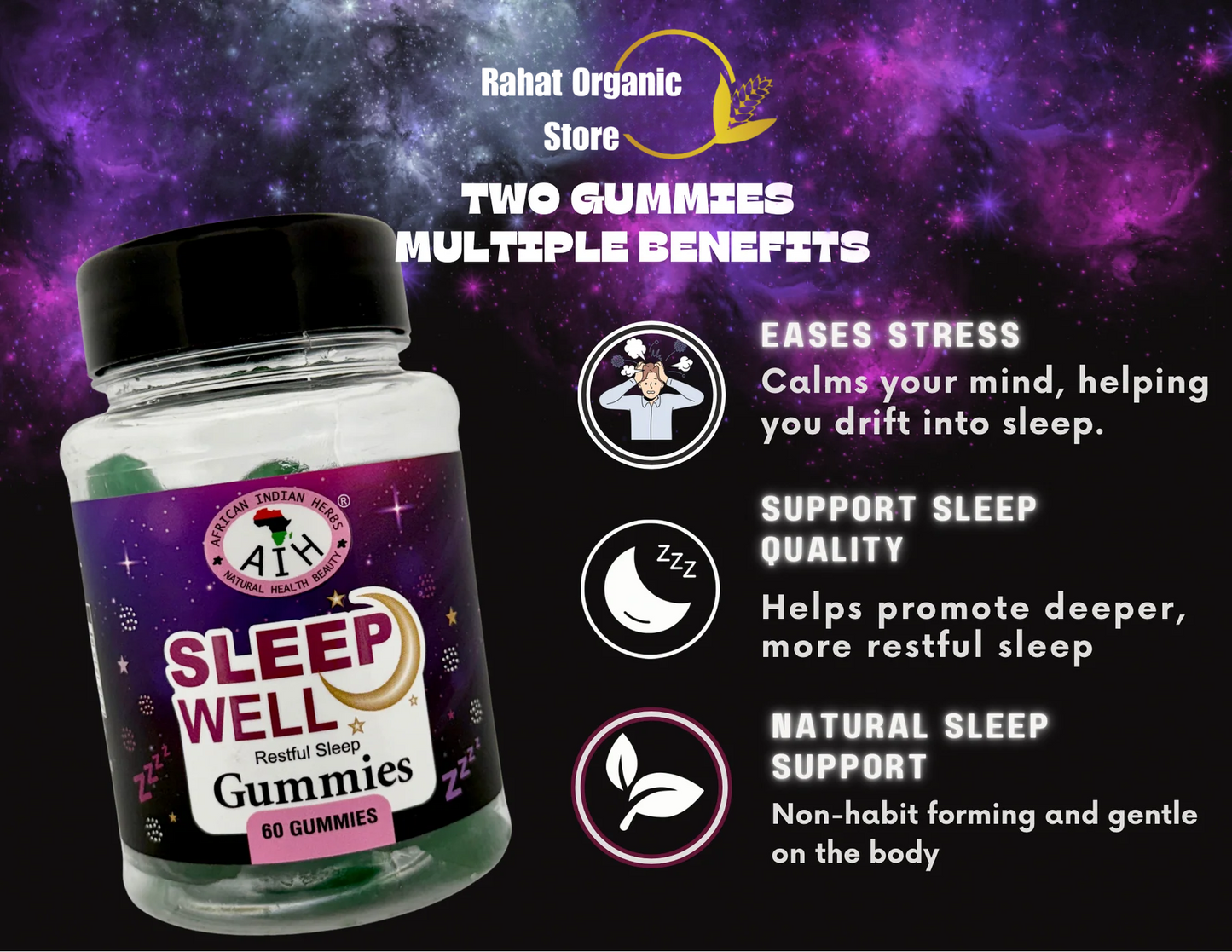 Sleep Well Herbal Gummies