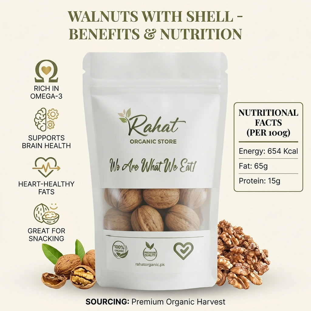 WALNUTS WITH SHELL