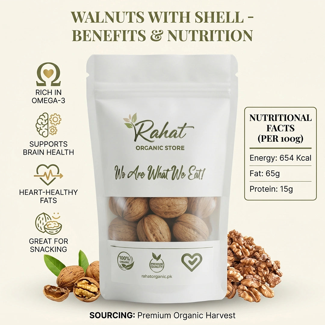 WALNUTS WITH SHELL
