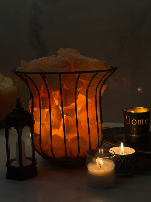 HIMALIYAN SALT LAMPS with Chunks