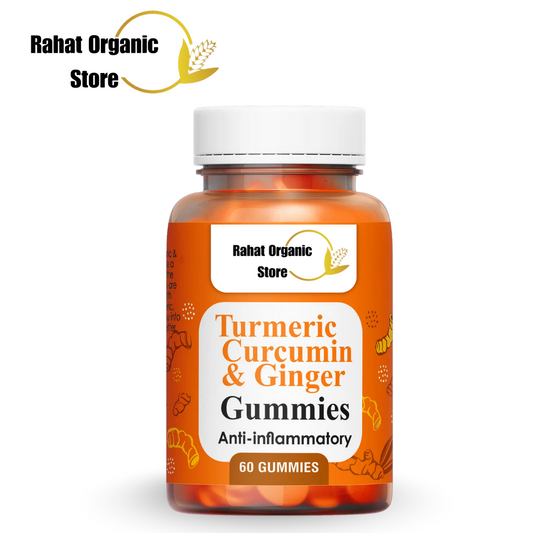 Turmeric Curcumin & Ginger Herbal Gummies