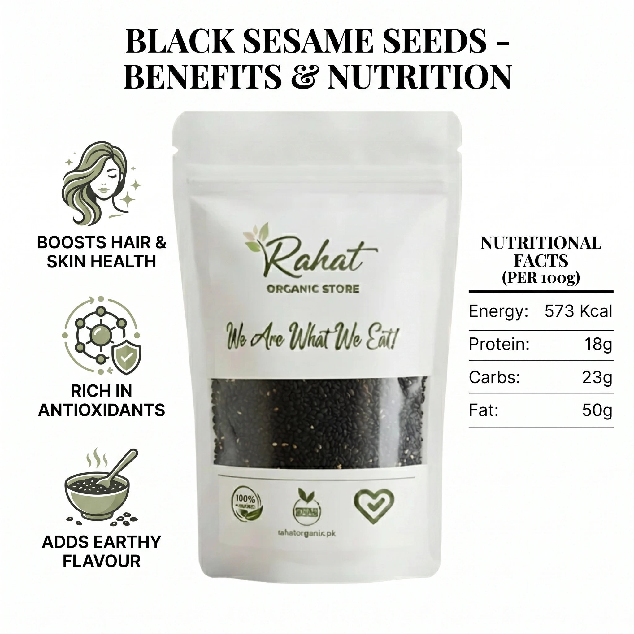 BLACK SESAME SEEDS Secondary image