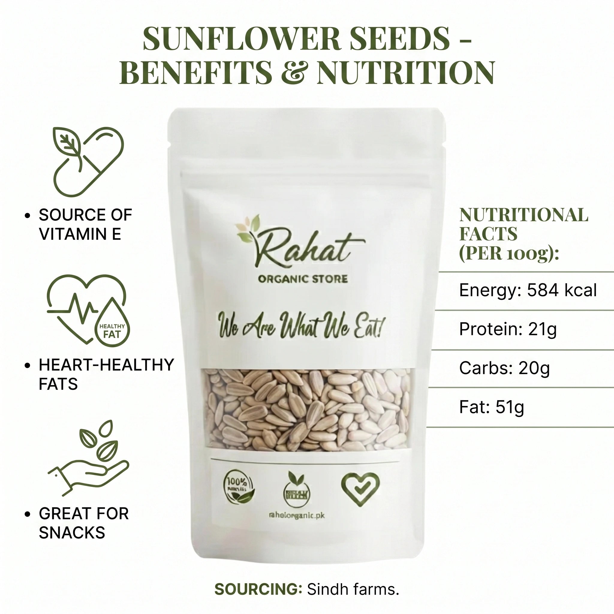 SUNFLOWER SEEDS (WITH SHELL) Secondary image