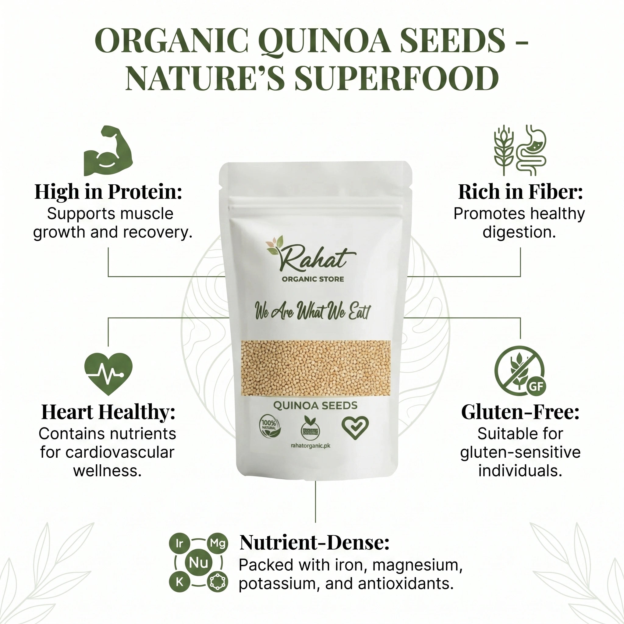 Organic Quinoa Seeds Secondary image