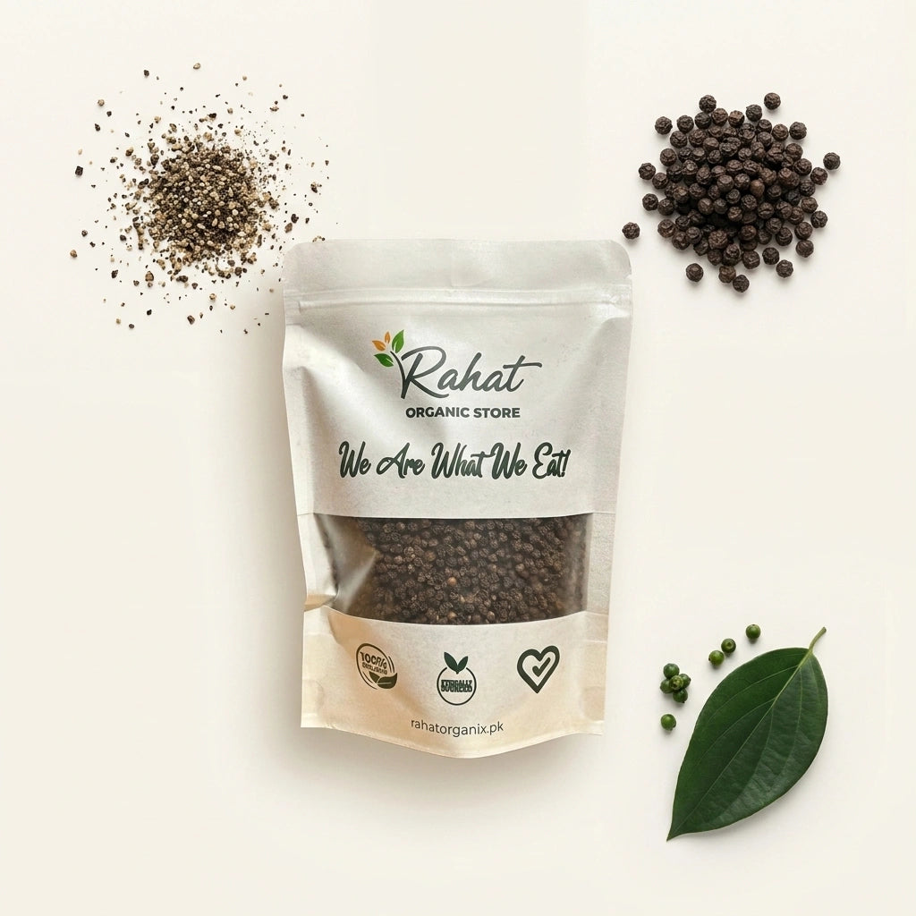 Whole Black Peppers