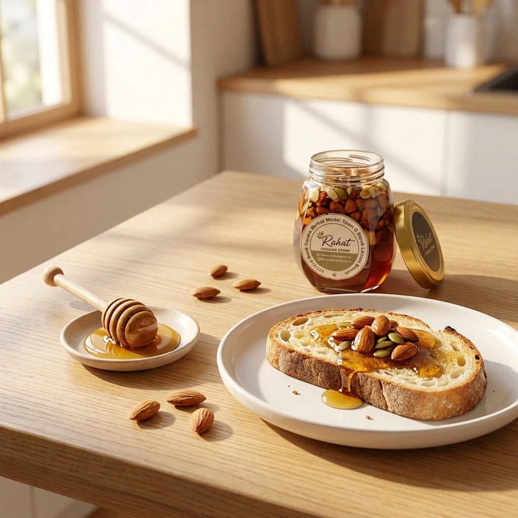 Mix Nuts and Honey
