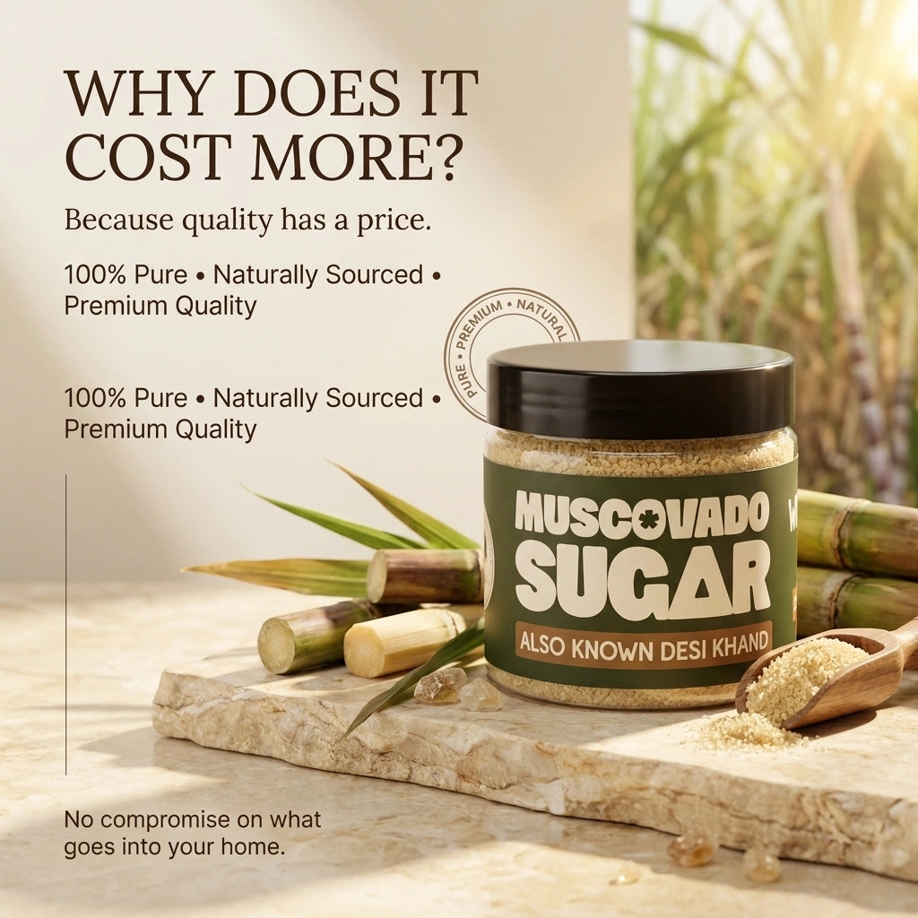 MUSCOVADO SUGAR (DESI KHAND)